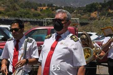 Misa y procesión en Telde en honor de María Auxiliadora/Francisco Javier Santana.